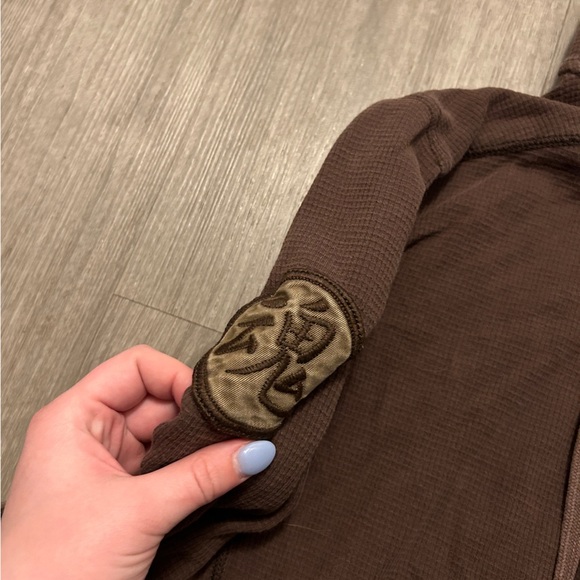Triple Five Soul Full Zip Waffle Knit Hoodie - Picture 2 of 8